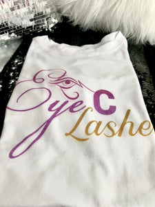 Eye C Lashes T-shirt