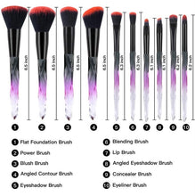 Load image into Gallery viewer, Divine - Makeup Brushes (Red)

