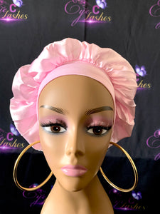 Wide Band Solid Satin Crowns