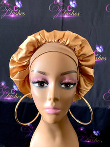 Wide Band Solid Satin Crowns