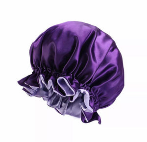 Reversible Solid Color Large Ruffle Satin Crowns