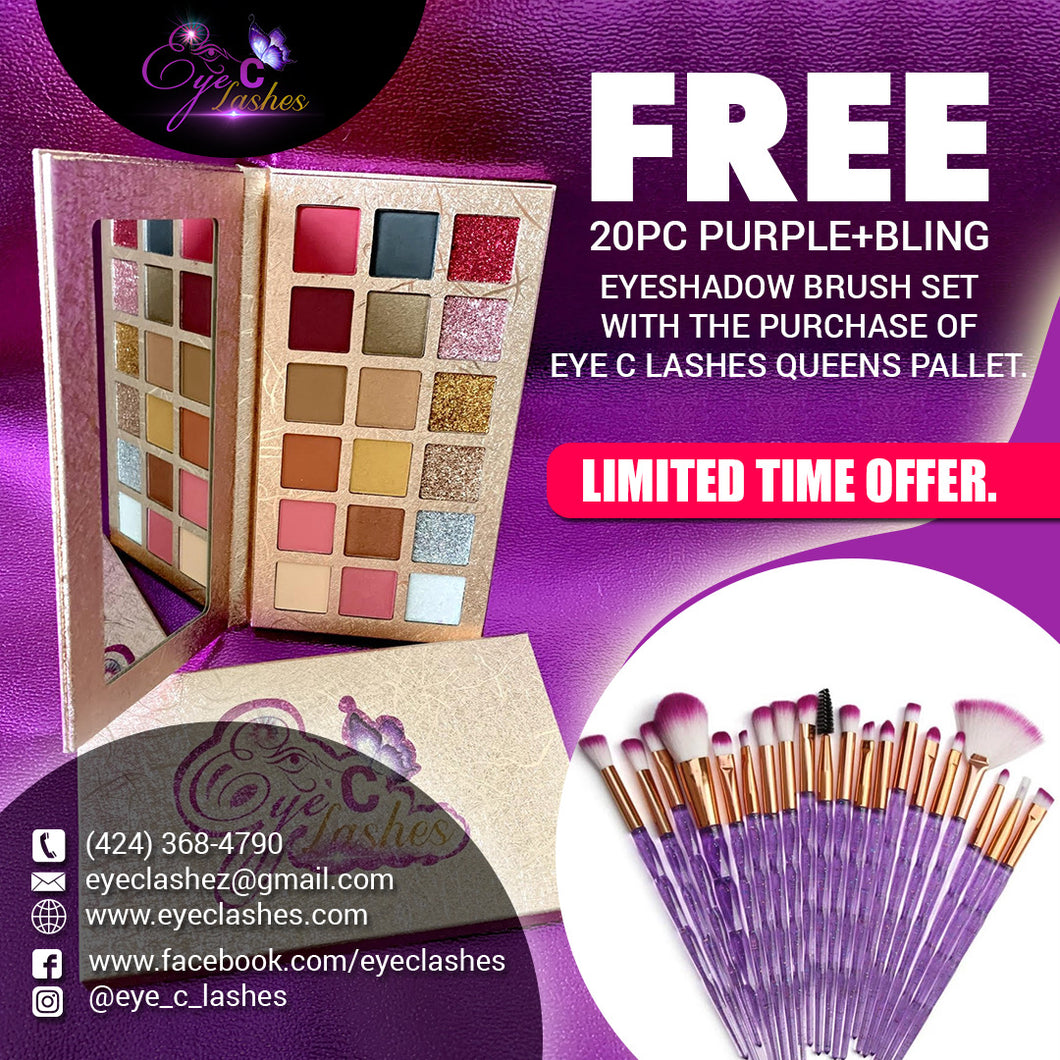 Queens Beauty 18 Color Eyeshadow Pallet