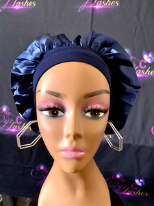 Wide Band Solid Satin Crowns