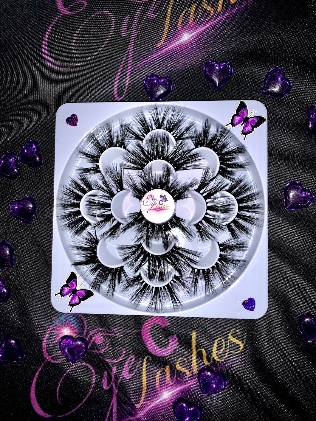 Flower Lash Tray