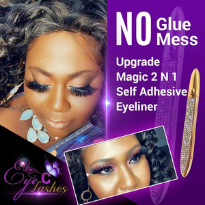 2 IN 1 Liquid Eyeliner/Eyelash Adhesive Pen