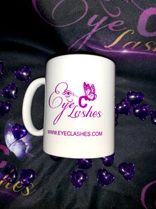 Eye C Lashes Logo Coffee Mug