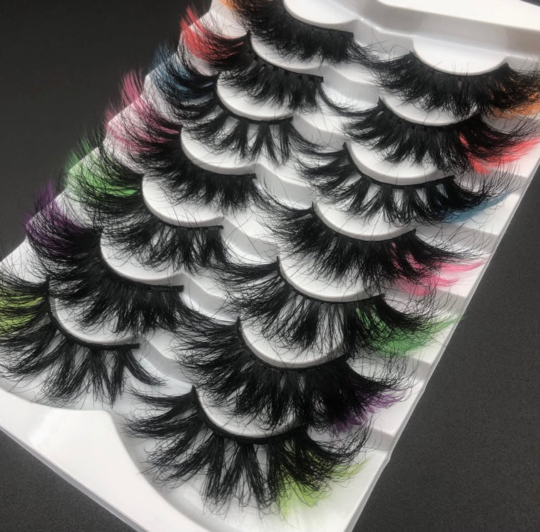 Orange Mink Eyelashes